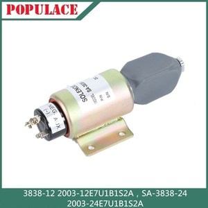 Interrupteur de coupure moteur à solénoïde SA-3838-12 12V 24V pour moteur diesel – Remplacement et réparation - Product Image 2