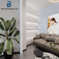 Décoration de magasin d'optique haut de gamme Design lunettes présentoirs muraux lunettes présentoir personnalisé pour vitrine de magasin d'optique