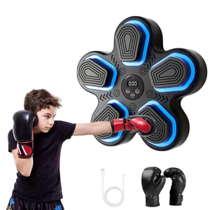 Macchina da Boxe Portatile Smart con LED RGB da 38cm per Allenamento Indoor e Riduzione dello Stress - Product Image 1