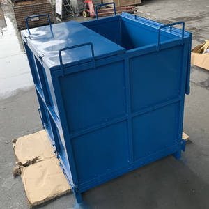 Contenitore a Rotelle Pieghevole a 3 Lati Versatile per Distribuzione al Dettaglio e Stoccaggio - Product Image 6