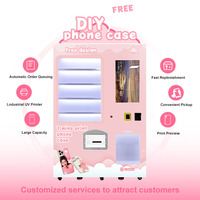 Máquina Expendedora de Fundas para Teléfonos, Software para Kioscos Inteligentes con Pantalla Táctil Interactiva, Código QR, Compatible con ADA, Color Personalizado
