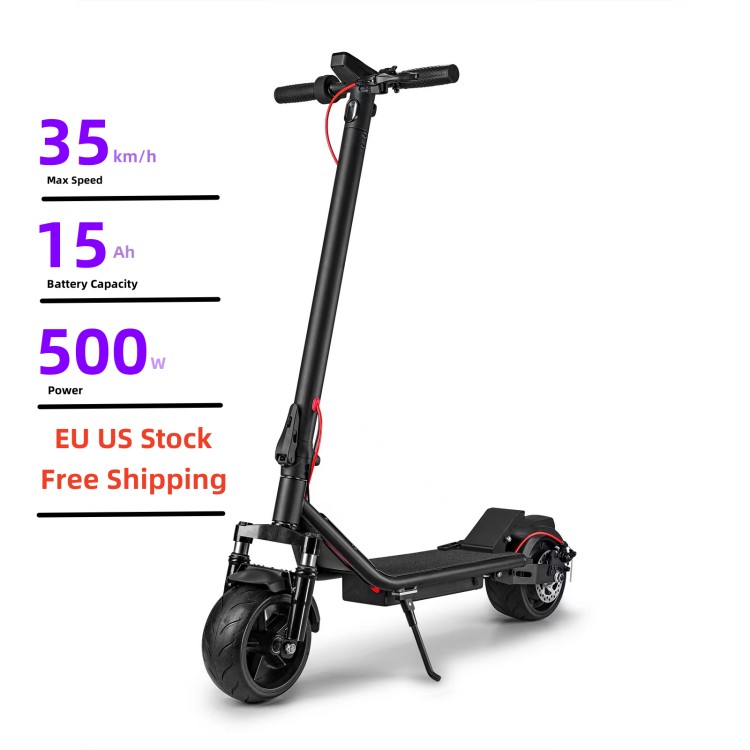 E Kick Scooters15 Ah съемный аккумулятор 9 дюймов 500 Вт мотор 50 км Диапазон ES01 складной электрический скутер