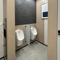 Panneaux de séparation de salle de bain en acier inoxydable, design moderne écologique, charnières dissimulées, durée de vie de 15 à 30 ans, durables, résistants au feu