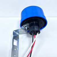 Capteur de lumière jour/nuit à cellule photoélectrique 10A 110-240VAC 50/60Hz IP44 5-15LUX pour l'automatisation des lampadaires extérieurs