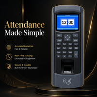 Máquina de Control de Asistencia con Huella Dactilar Wiegand, Terminal de Control de Acceso con Descarga USB Anti-manipulación para Empleados de Oficina y Fábrica
