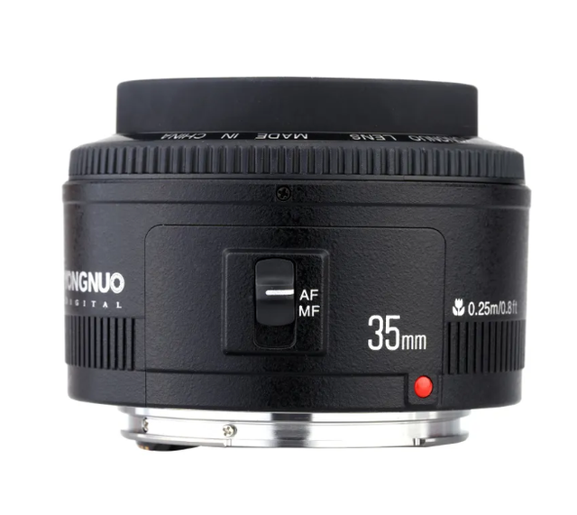 Yongnuo YN35mm F2 Auto Focus Lens EF Mount for Canon 450D 550D 650D 1100D 5D Mark III 700D 600D 70D 60D 6D Camera Lenses