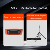 Cámara de Acción Inteligente Edición Aire, Visión Nocturna, Gran Angular, Resistente al Agua, Grabación HD, Seguimiento Automático por IA, 16MP, Cámaras Deportivas