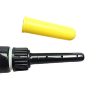 Applicateur de tube de pommade en plastique de 13mm applicateurs de pommade d'hémorroïdes de tueur de douleur pharmaceutique buse