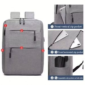 กระเป๋าเป้สะพายหลังสำหรับเดินทางเพื่อธุรกิจแบบกำหนดเองพร้อมโลโก้ - Product Image 2