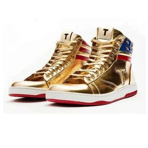 Chaussures de basket-ball de haute qualité pour femmes <span class=keywords><strong>et</strong></span> hommes Gold Leaders Golden Upper Rubber Casual Designers Fashion Sneakers Trainers - Product Image 4