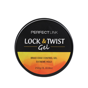 Gel coiffant pour tresses et contrôle des bords 2024OEM Non gras Loc <span class=keywords><strong>N</strong></span> Thick HAIR, tenue extrême super forte, brillance scintillante - Product Image 1