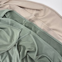 Hijab en jersey liquide de qualité supérieure, rafraîchissant et léger, délicat mais non transparent avec une brillance subtile, haute qualité pour les musulmanes