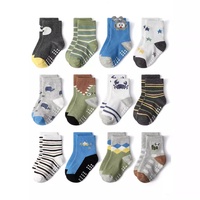 Chaussettes d'intérieur antidérapantes pour bébés et tout-petits, collection automne, vente en gros
