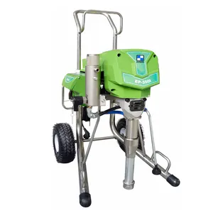 HVBAN electric airless paint sprayer EP350 plaster machine the putty spraying machine equip with spray paint gun