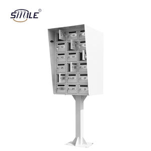 Chnsmile 18 door תיבת דואר עמודה חסינת מתכת עמיד פוסט עבור הבית הלבן יישום חיצוני - Product Image 6