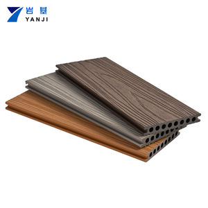 Dalles de terrasse en composite WPC antidérapantes pour extérieur, imitation <span class=keywords><strong>teck</strong></span> et bois-plastique - Product Image 4