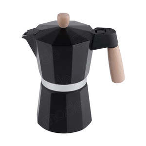 Nouvelle conception de cafetière à expresso de camping en aluminium, cafetière cubaine manuelle pour cappuccino <span class=keywords><strong>ou</strong></span> latte - Product Image 3