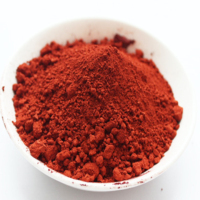 Pigment de poudre d'oxyde de fer rouge de trioxyde de fer d'oxyde de fer pour la peinture antirouille du pigment coloré de brique de béton