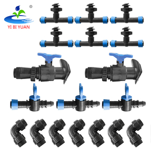 Mangueira de irrigação agrícola, cotovelo farpado de pvc para tubos e conexões, para irrigação por gotejamento, peças necessárias para irrigação por gotejamento - Product Image 4