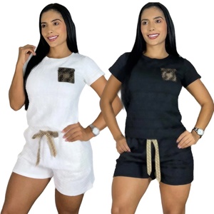 Conjuntos de Dos Piezas de Verano 2025 para Mujer, Ropa de Diseñador de Alta Calidad, Nueva Moda, Conjuntos Casuales de Verano - Product Image 1