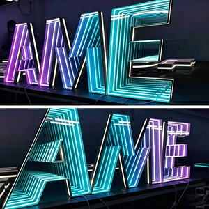 Enseigne néon 365 LED à numéros, murale, multicolore, texte statique, alimentation secteur, décoration intérieure, affichage domestique - Product Image 3