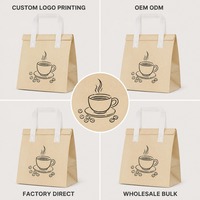 Sac isotherme personnalisé en non-tissé, imperméable, écologique, recyclable, 20-36L, sac à emporter pour la livraison de café