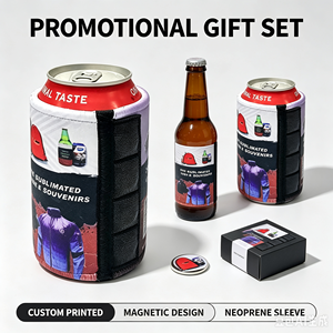 Divertido Enfriador de Latas de Cerveza con Base Magnética de Neopreno, Porta Latas de 12oz/330ml, Impermeable y Portátil - Product Image 4