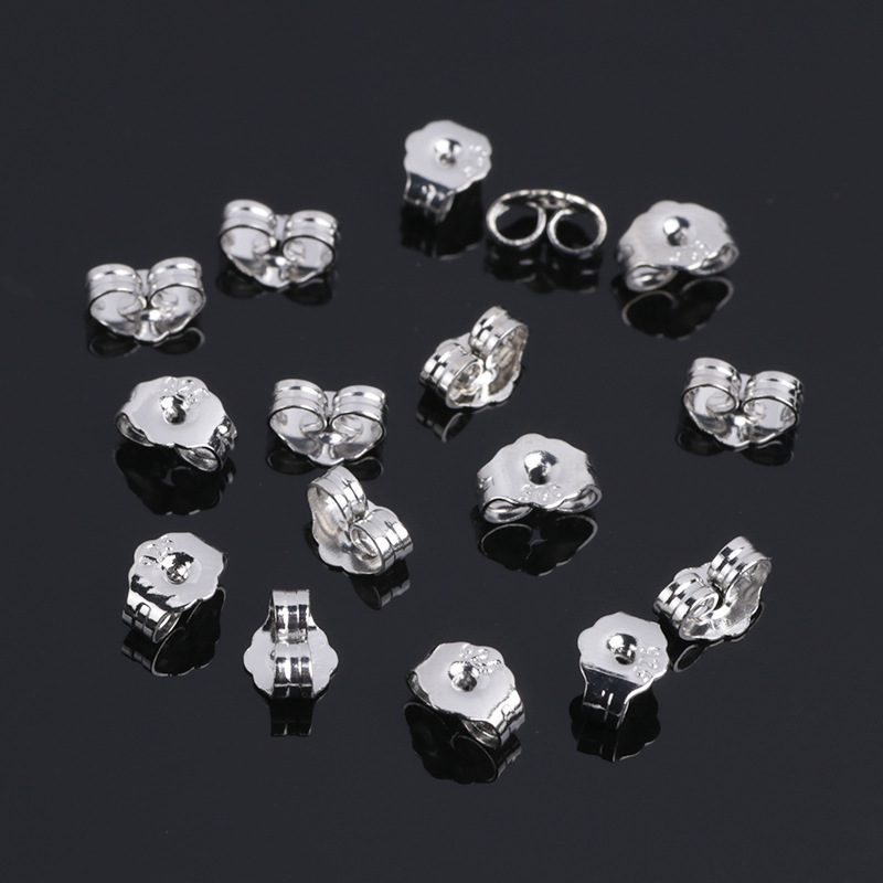 Fermoir papillon 925 [Blanc K]
