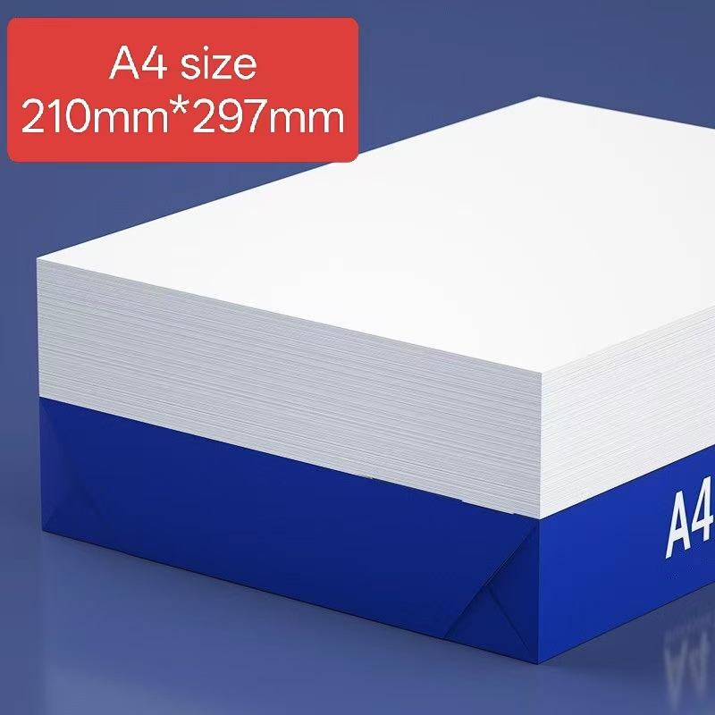 Белый 70-80Gsm двухместная офисная переработанная офсетная бумага для печати, размер А4 75-80 г, вес для копирования