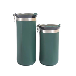 Customized Logo 12oz/16oz <b>Double</b> <b>Wall</b> BPA Free Insulated Stainless Steel Tumbler Straw 12-24 Hours Thermal Performance Food - Product Image 4