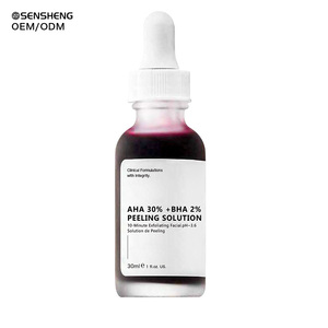 Solución Exfoliante con Ácido Frutal <span class=keywords><strong>AHA</strong></span> <span class=keywords><strong>30</strong></span>% + <span class=keywords><strong>BHA</strong></span> <span class=keywords><strong>2</strong></span>% 30mL, Sérum Facial, Eliminador de Puntos Negros, Reparación del Acné, Cuidado de la Piel Anti-Acné - Product Image 5