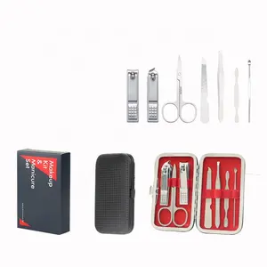 Silver Nail Care Tools Manicure Sets Include Silver Nail Clipper Nail File And Cuticle Pusher