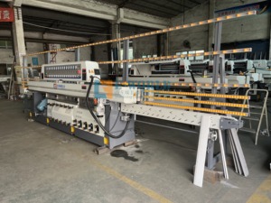 E-LD14-45 Macchina per Bordatura <span class=keywords><strong>di</strong></span> <span class=keywords><strong>Pietre</strong></span> in Acciaio con 14 Motori Controllati da PLC per Granito e Marmo, Lavorazione <span class=keywords><strong>di</strong></span> Bordi Diritti e Smussatura a 45 Gradi - Product Image 3