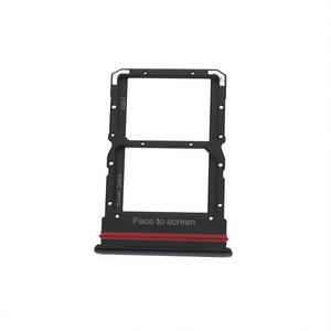 Tiroir pour carte SIM pour Xiaomi Mi 10 Lite, design noir face à l'écran - Product Image 1