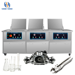 Nouvelle machine de réparation automobile à <span class=keywords><strong>bain</strong></span> ultrasonique industriel robuste à réservoir unique en acier inoxydable pour bloc-cylindres et injecteurs de voiture - Product Image 1