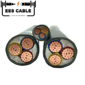 Câble d'alimentation électrique Yjv XLPE PVC 3G 2,5 mm 4 mm 6 mm 10 mm 16 mm 25 mm 35 mm pour la construction N2XY N2XH Fil de cuivre - Product Image 1
