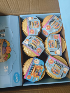 Caja Sorpresa de Dumplings Squishy Suaves de Alta Calidad con Forma de Arcoíris, Bao Dumplings Sonrientes al Vapor, Juguetes Antiestrés con Vaporizador - Product Image 6
