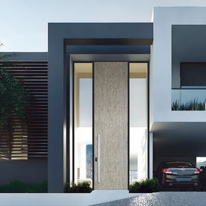 <span class=keywords><strong>Porte</strong></span> <span class=keywords><strong>d</strong></span>'<span class=keywords><strong>entrée</strong></span> en bois ignifuge de luxe, insonorisée et étanche, sur mesure pour maisons et appartements - Product Image 2