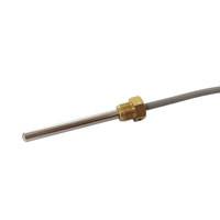 Sensor Termistor NTC FX Ulir M10 Probe Stainless Steel 5K-100K Akurasi 1C Rentang Suhu -30~105 Waktu Respons 15s B3380