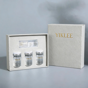 Usine d'impression et d'emballage personnalisée, boîte cadeau poudre-à-sérum, boîte d'emballage de poudre revitalisante, boîte d'emballage cosmétique ampoule - Product Image 1
