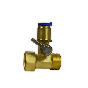 Vanne à bille à trois voies 1 pouce en métal, manuelle, pour purificateur d'eau, accessoires de filtre à eau potable directe - Product Image 4