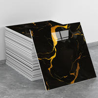 Papier peint décoratif mural pour la maison, mousse PET autocollante, carrelage mural en marbre, autocollant mural imperméable en PVC, panneau mural en marbre