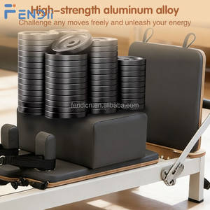 <span class=keywords><strong>Reformer</strong></span> Pilates Profesional Busa Kepadatan Tinggi dengan Footbar untuk Pusat Kebugaran - Product Image 4