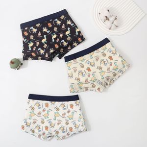 Sous-vêtements en polyester pour enfants, caleçons confortables pour garçons, imprimé dinosaure de dessin animé, caleçons <span class=keywords><strong>boxer</strong></span> pour bébé, petit garçon, taille moyenne - Product Image 2