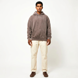 Sudadera con Capucha de Invierno para Hombre, 100% Algodón de Alta Calidad, Talla Grande, con Cierre, Totalmente Personalizable para Adultos - Product Image 1