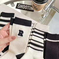 Bioserica Era Chaussettes tricotées de haute qualité respirantes en gros Jacquard Design personnalisé avec logo Oem pour le sport Anti-odeur