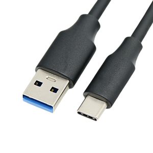 <b>Usb</b> 3.0 <b>To</b> Type <b>C</b> Data <b>Cable</b> 1m Black For Mobile Phone Fast Charging High Speed Connection - Product Image 4