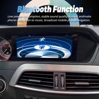 Pantalla Qualcomm de 18.8 Pulgadas con CarPlay para Mercedes Benz Clase C W204 NTG 4.5, Reproductor Multimedia Android 13, GPS, DSP, Unidad Principal