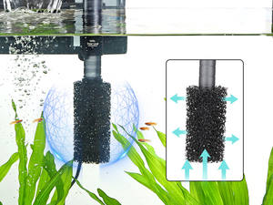 ปั๊มน้ำแข็งแรงสำหรับตู้ปลาแบบแขวนด้านบน พร้อมกล่องกรองภายในแบบลิ้นชัก - Product Image 2