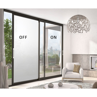 Selbst klebende elektronische Pdlc-Folie Dekorative Fensterglas-Smart folie für die Küche